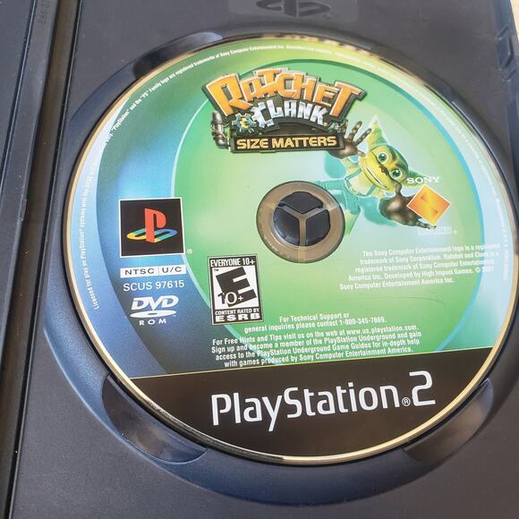 Ratchet And Clank Size Matters & Going Commando PS2 Bundle Lot Of 2 PlayStation2 - Picture 9 of 9